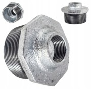 REDUKCJA ZWĘŻKA OCYNKOWANA OCYNK GZ 2"x3/4" GW CALA DN50/20 ŻELIWNA SOLIDNA