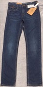 Spodnie jeansowe H&M L.O.G.G. Slim Fit EU 152 11-12 lat granatowe