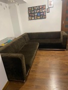 Kanapa rogowa z funkcją spania