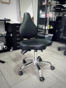 Taboret obrotowy regulowany PREMIUM