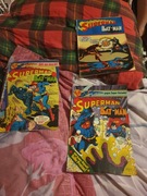 Superman Batman komiks 1974-1980-1983 rok