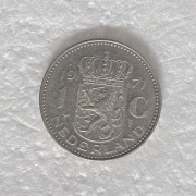 Moneta 1 GULDEN 1971 HOLANDIA 