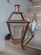 Latarnia miedziana, lampa, lampion ozdobny 