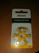 Baterie nr 10 do słuchawek