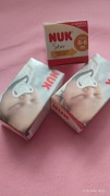 Nuk Smoczek Uspokajający Silikonowy 0-6m Star Biały
