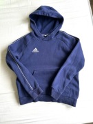 Bluza Navy niebieska hoodie Adidas z kapturem