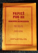 Papież Pius XII Do Biskupów Niemieckich 