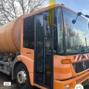 Szyba narożna prawa Mercedes Econic