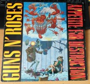 Guns N' Roses – Appetite For Destruction (LP) WINYL, hard rock, 1987