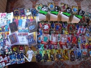 Karty piłkarskie Mega zestaw 500 kart i album, bez powtórek Na prezent