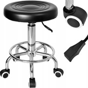 HOKER BAROWY STOŁEK FRYZJERSKI KOSMETYCZNY