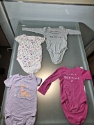 Super Zestaw Tylko Markowe Body Dziecięce 80-86 Jak Nowe H&M 4 szt