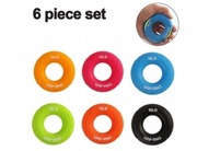 PIERŚCIENIE DO ĆWICZEŃ DŁONI NADGARSTKÓW 6 SZT