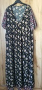 Duża długa sukienka letnia r 58