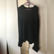 Sweter ZARA KNIT M z domieszką Alpaki