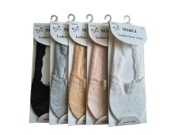 Zestaw stopki mikrostopki letnie koronkowe skarpetki damskie bawełna 5-pak