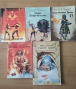 5 x R. E. HOWARD - CONAN WOJOWNIK,  DROGA DO TRONU, GODZINA SMOKA, NAJEMNIK