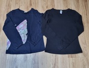2 x bluzka Here there, s oliver r 140/ 146