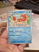 Karta 099/165 Kingler Pokemon (MEW 099) 151 MEW 