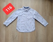 Koszula chłopięca 116 h&m bawełna