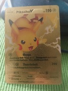 Karta Pokemon Pikachu V hp 190