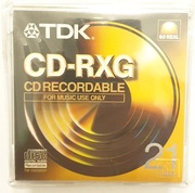 Płytka TDK CD-RXG FOR MUSIC USE ONLY 21 min 8cm Nowa 