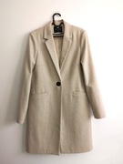 płaszcz z wełną beżowy 38 top secret 