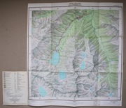 1448 Mapa topograficzna MORSKIE OKO - Skala  1:10.000 