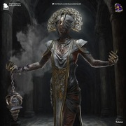 Figurka druk 3D żywica " The Plague Dead by Daylight " - 1/8