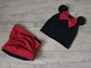 Komplet czapka komin rozmiar 46  2-3 lata