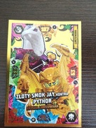 Lego Ninjago karta Limitowana Złoty Jay vs Pythor 