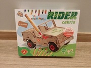 Drewniana samochód zabawka do złożenia Składaki Drewniaki Rider Cabrio 2457