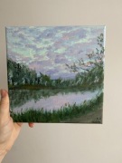 Acrylic painting “summer”