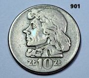 10 zł Tadeusz Kościuszko z 1966 ładna moneta nr. 901