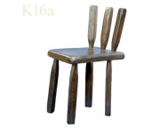 Dębowe krzesło mocne i trwałe z solidnych części. PROducent.