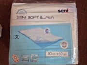 Podkłady higieniczne Seni Soft Super, rozm. 90x60 cm, 30 szt.