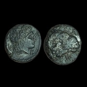 moneta Grecka - TROAS KEBREN - BARAN 387-310r.p.n.e