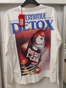 Koszulka t-shirt longsleeve Diesel "Alternative Detox"
