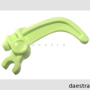 LEGO 92220 BROŃ PAZUR z klipsem jasny żółto zielony/Yellowish Green