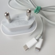Oryginał Zasilacz Apple A1692 18W + kabel
