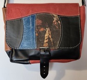 ANTON Torba skórzana z Indianinem