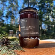 Miód spadziowy - iglasty z Puszczy Solskiej