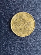 Moneta 20 euro cent rok 1999 Francja 