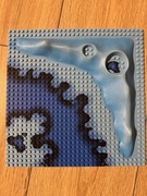 Lego kg płyta 3d płyta konstrukcyjna 6190 shark’s crystal cave