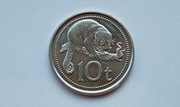 Papua Nowa Gwinea 10 toea 2010r.