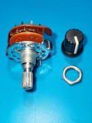 Przełącznik obrotowy 4-ro pozycyjny 3 pary przełączanych zestyków