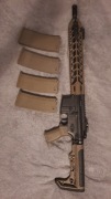 Replika M4 SA-E13 EDGE (Half-Tan) + 4 magazynki