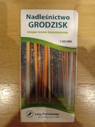 Nadleśnictwo Grodzisk 2024 mapa