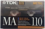 Kaseta magnetofonowa TDK MA110