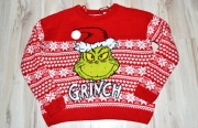 2^ the Grinch Świąteczny sweter Grinch 32/34